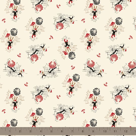 Springs Creative Mary Fons World Piece Cotton Fabric
